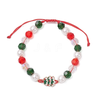 Glass Bracelets BJEW-JB12438-03-1