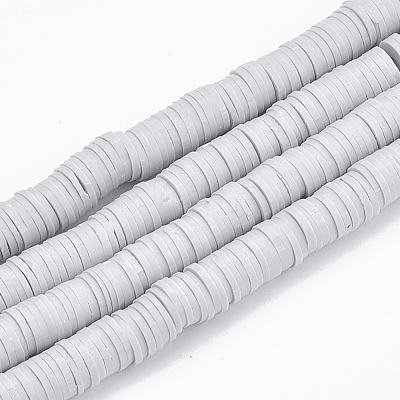 Handmade Polymer Clay Beads X-CLAY-R067-6.0mm-39-1
