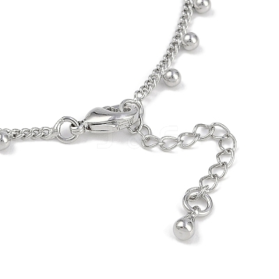 Rack Plating Brass Bracelets for Women BJEW-K244-08B-P-1