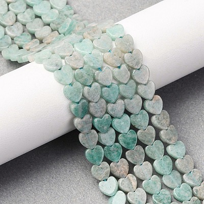 Natural Amazonite Beads Strands G-M403-A53-02-1