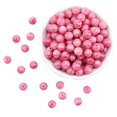 Natural Chalcedony Beads Strands G-AR0001-41-1
