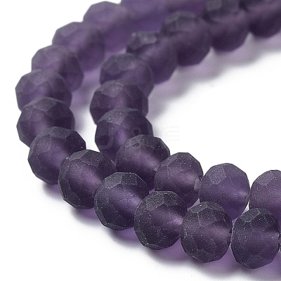 Transparent Glass Beads Strands EGLA-A044-T8mm-MD15-1
