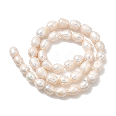 Natural Cultured Freshwater Pearl Beads Strands PEAR-I007-01F-02A-1