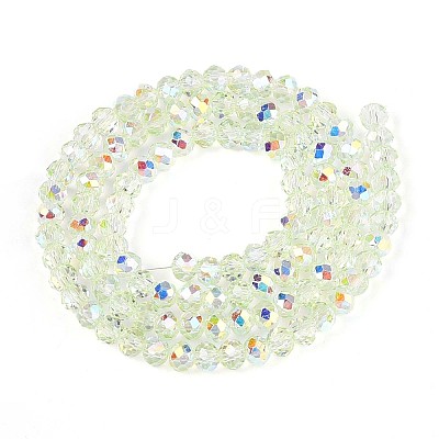 Transparent Glass Beads Strands LS-EGLA-N016-3mm-06-1