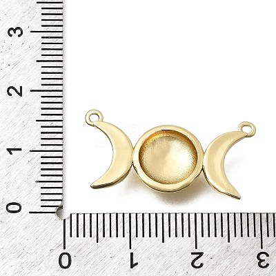 Religion Brass Pendants KK-K426-02G-1