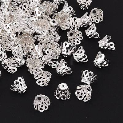 Multi-Petal Filigree Iron Bead Caps E114-S-1