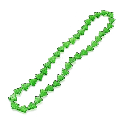 Transparent Glass Bead Strands X-EGLA-C002-A05-1