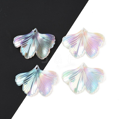 UV Plating Acrylic Pendants OACR-S137-02-1