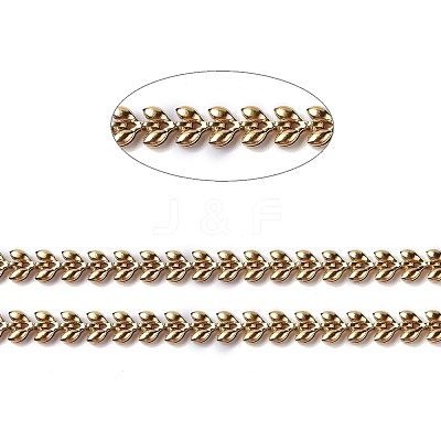 Ion Plating(IP) 304 Stainless Steel Cobs Chains CHS-H019-01G-1