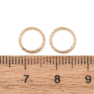 1/20 14K Gold Filled Open Jump Rings KK-Z159-01G-05-1