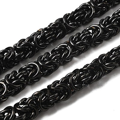 304 Stainless Steel Byzantine Chains CHS-P007-07B-02-1