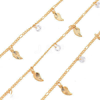 Handmade Brass Curb Chains CHC-S012-046-1