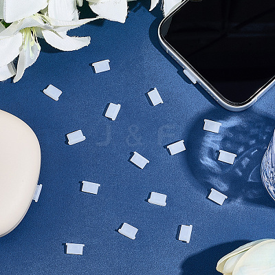 50Pcs Silicone Mobile Anti-Dust Plugs AJEW-SC0031-64A-1