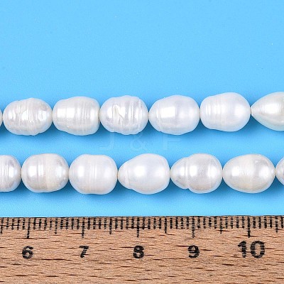 Natural Cultured Freshwater Pearl Beads Strands PEAR-T006-19C-1