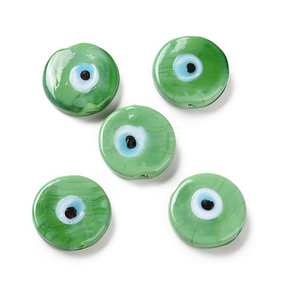 Handmade Evil Eye Lampwork Beads LAMP-E026-01D-1