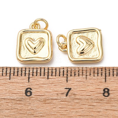 Brass Pendants KK-D019-17G-1