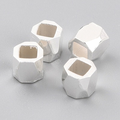 Brass Spacer Beads KK-O133-202F-S-1