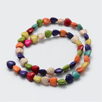 Synthetic Magnesite Bead Strands G-P228-85-1
