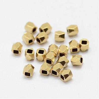 Brass Beads KK-P095-44-1