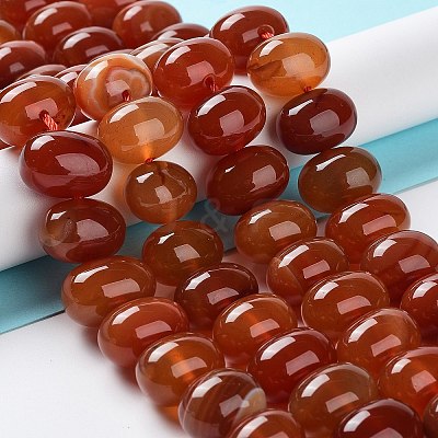 Natural Agate Beads Strands G-G021-03A-06-1