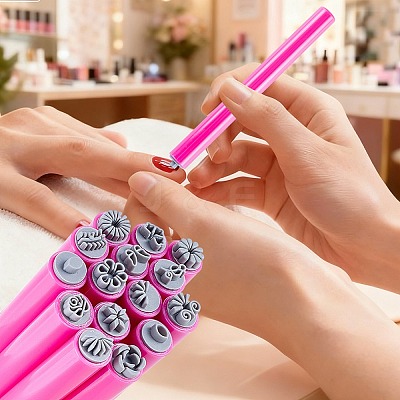 ABS Plastic Nail Art Stamp Pen Set TOOL-WH20005-20C-1