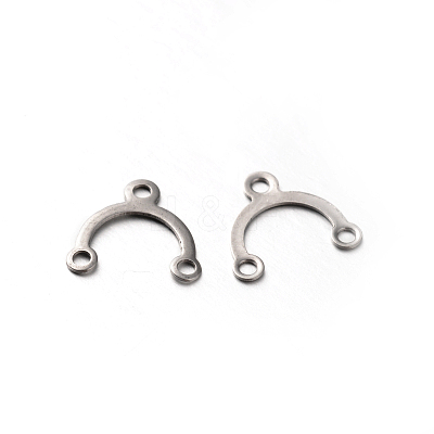 Tarnish Resistant 1 to 2 201 Stainless Steel Chandelier Component Links STAS-E088-32-1