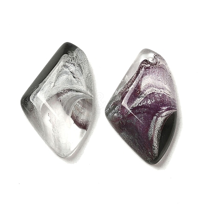 Transparent Glass Pendants GLAA-G104-07H-1