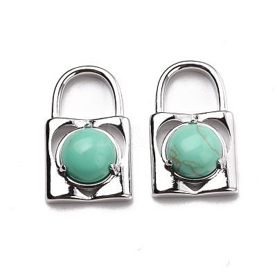 Natural & Synthetic Gemstone Pendants G-I321-08P-1