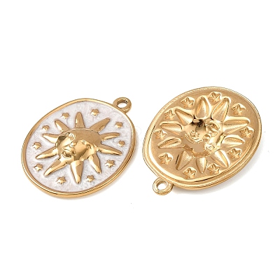 304 Stainless Steel Pendants X-STAS-N129-10G-01-1