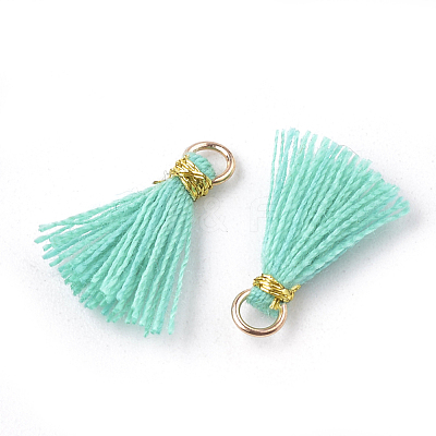 Polycotton(Polyester Cotton) Tassel Pendant Decorations FIND-S281-12-1