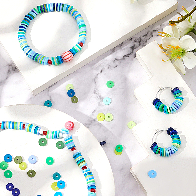 Handmade Polymer Clay Beads CLAY-PH0001-21-6mm-1