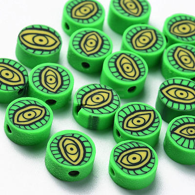 Handmade Polymer Clay Beads CLAY-N008-045I-1