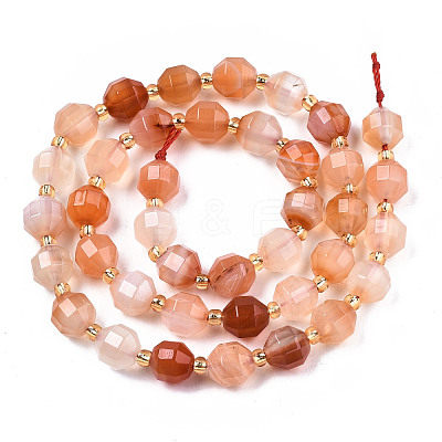 Natural Agate Beads Strands G-T131-79A-1