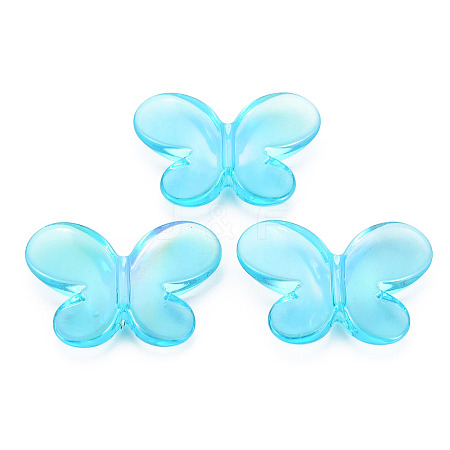 Transparent Acrylic Beads LS-TACR-N006-50-A02-1