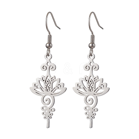 Tarnish Resistant Stainless Steel Dangel Earrings EJEW-JE05771-02-1