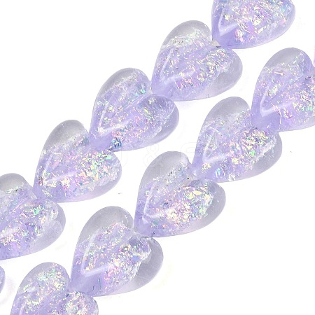 Handmade Foil Glass Beads DICH-C001-01D-1