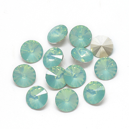 Pointed Back Resin Rhinestone Cabochons RESI-T015-12mm-A20-1