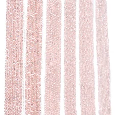 Electroplate Glass Beads Strands EGLA-A034-T2mm-B12-1