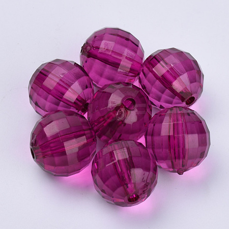 Transparent Acrylic Beads TACR-Q254-20mm-V65-1