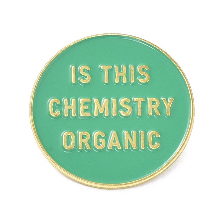 Is This Chemistry Organic Enamel Pin JEWB-C008-01LG-1