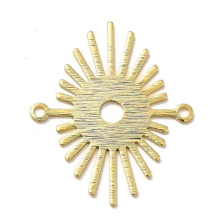 Brass Connector Charms KK-H435-14G-1