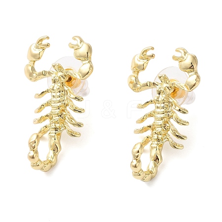 Alloy Ear Studs EJEW-U002-06G-1