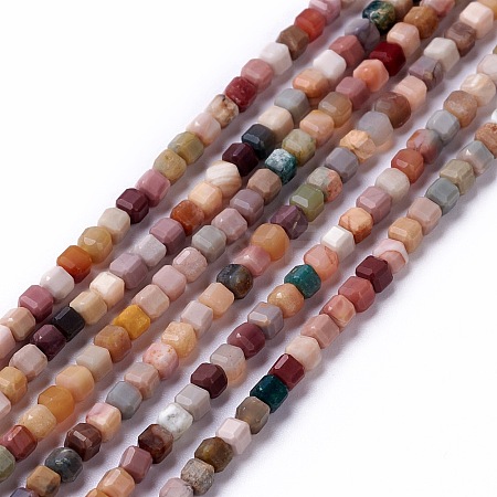 Natural Agate Beads Strands G-G991-C02-1