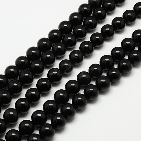 Natural Malaysia Jade Bead Strands X-G-M099-8mm-01-1