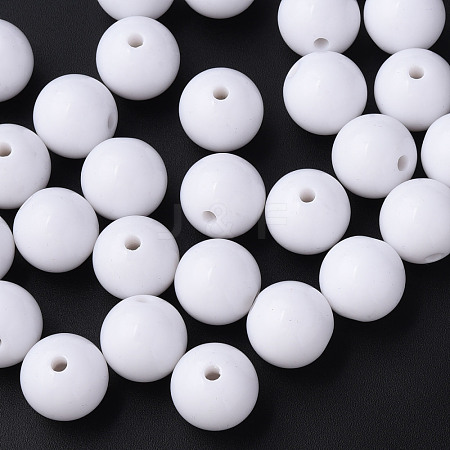 Opaque Acrylic Beads X-MACR-S370-C16mm-01-1