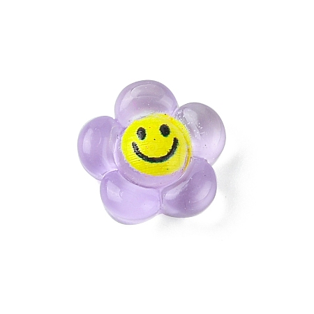 Translucent Resin Cabochons RESI-E039-01C-1