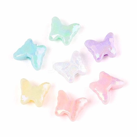 Opaque Acrylic Beads OACR-N150-10-1