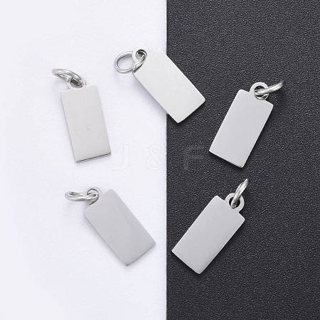 Tarnish Resistant 201 Stainless Steel Pendants STAS-S105-T633-1-6-1