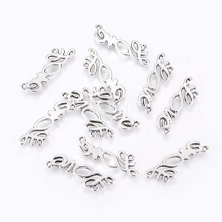 Tibetan Style Links TIBEP-LF11103YKG-AS-FF-1