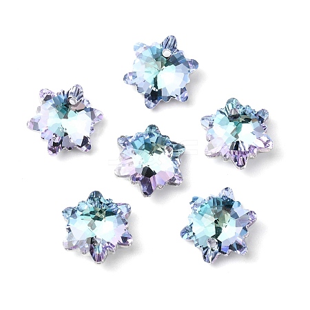 K9 Glass Rhinestone Pendants GLAA-F083-03A-01-1